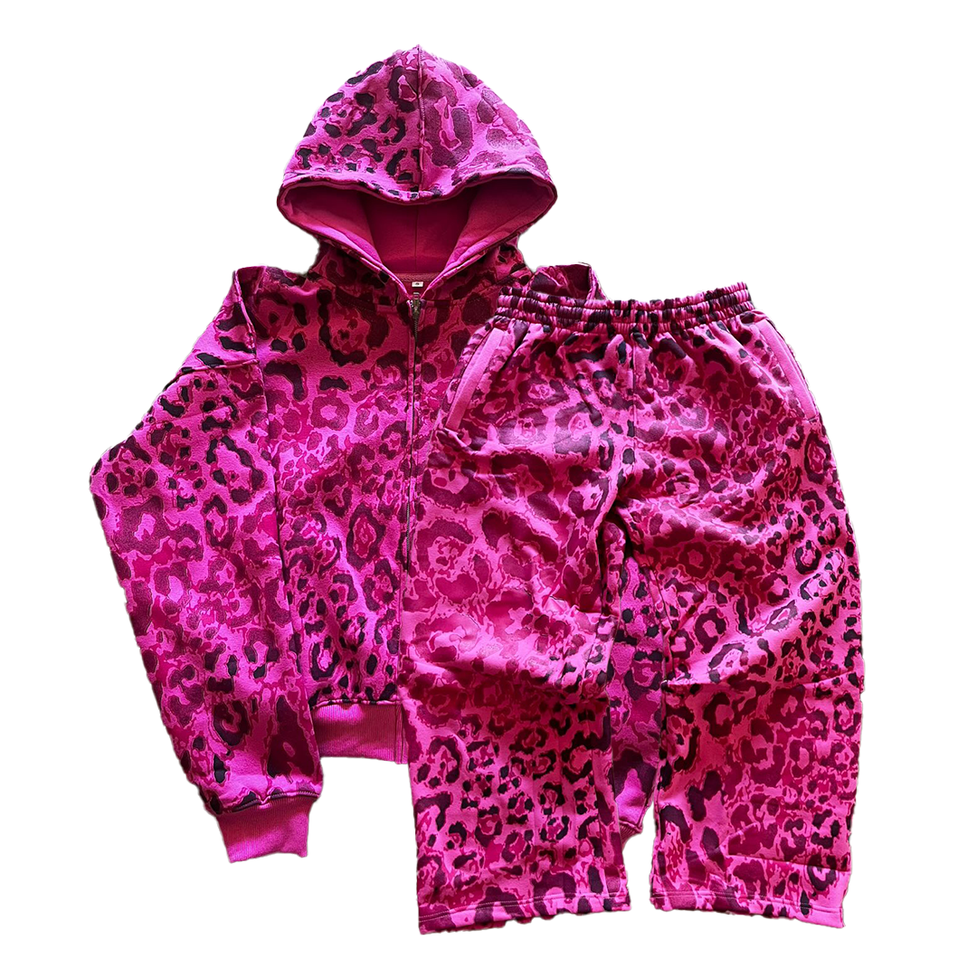 "Bubblegum" Pink Leopard Bundle