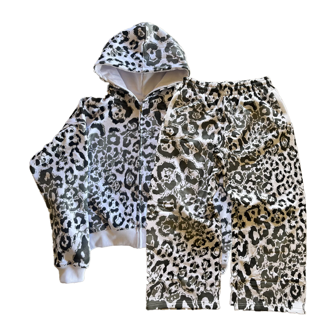 "Glacier" White Leopard Bundle